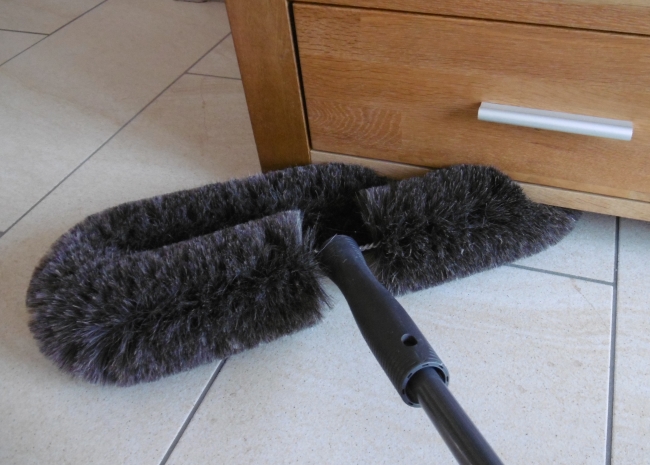 Profi Spinnenbesen Decken Wand Besen Staub Reiniger Putzer + Teleskop