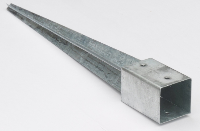 Bodenhülse Einschlaghülse 90 mm Pfosten träger 75 cm für zaun Holz